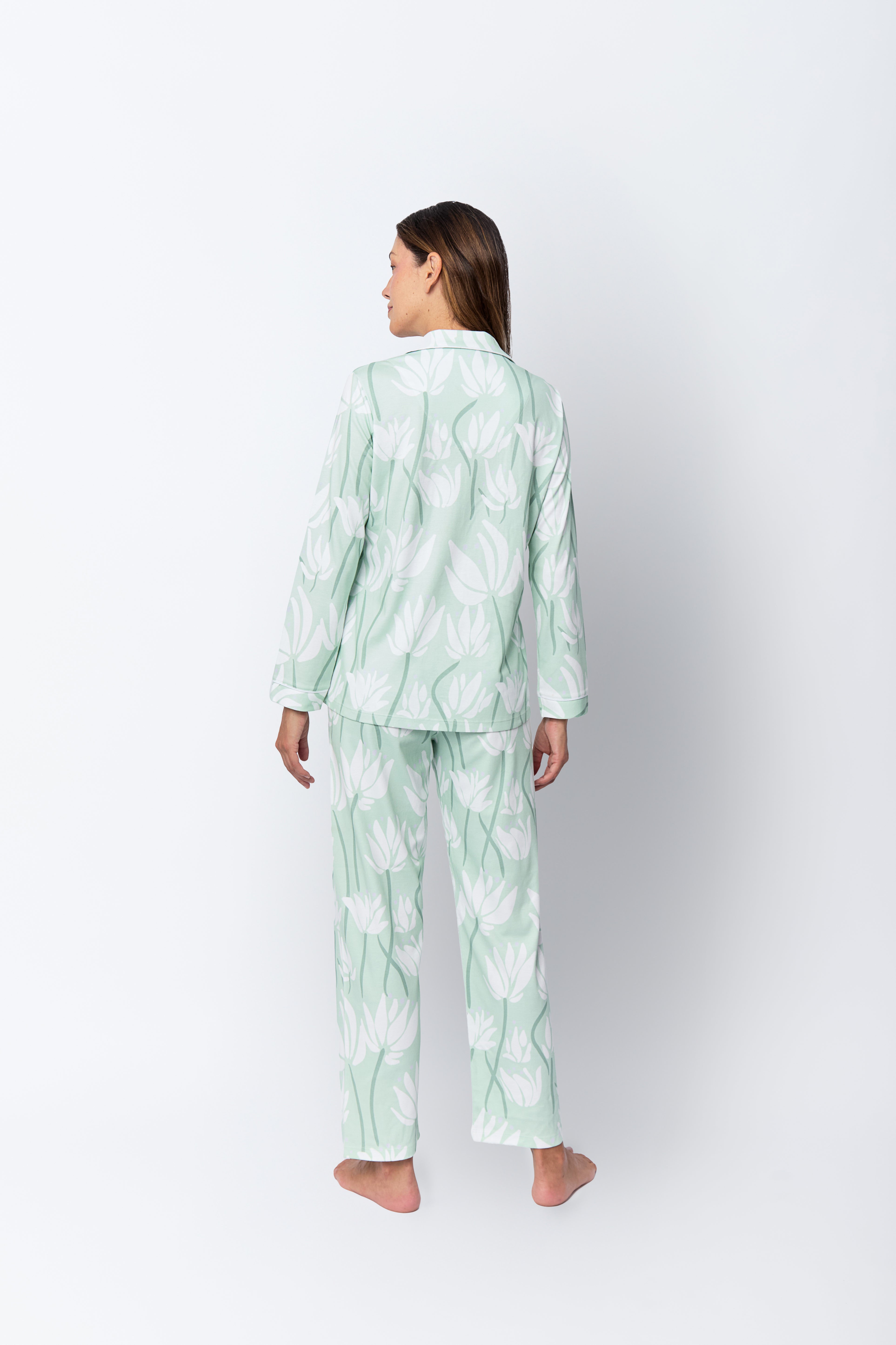 Verona Pima Knit Long Set