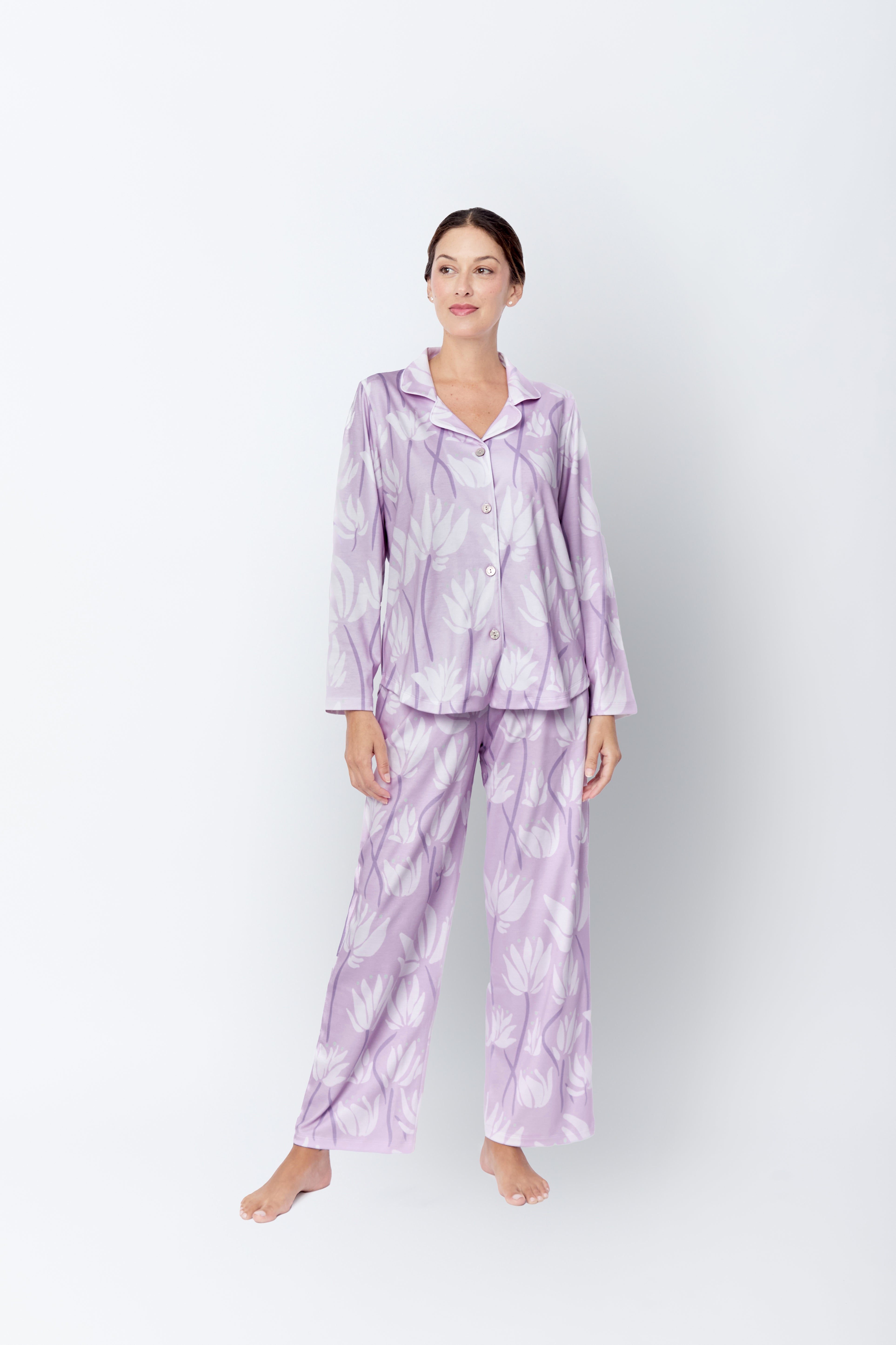 Verona Pima Knit Long Set