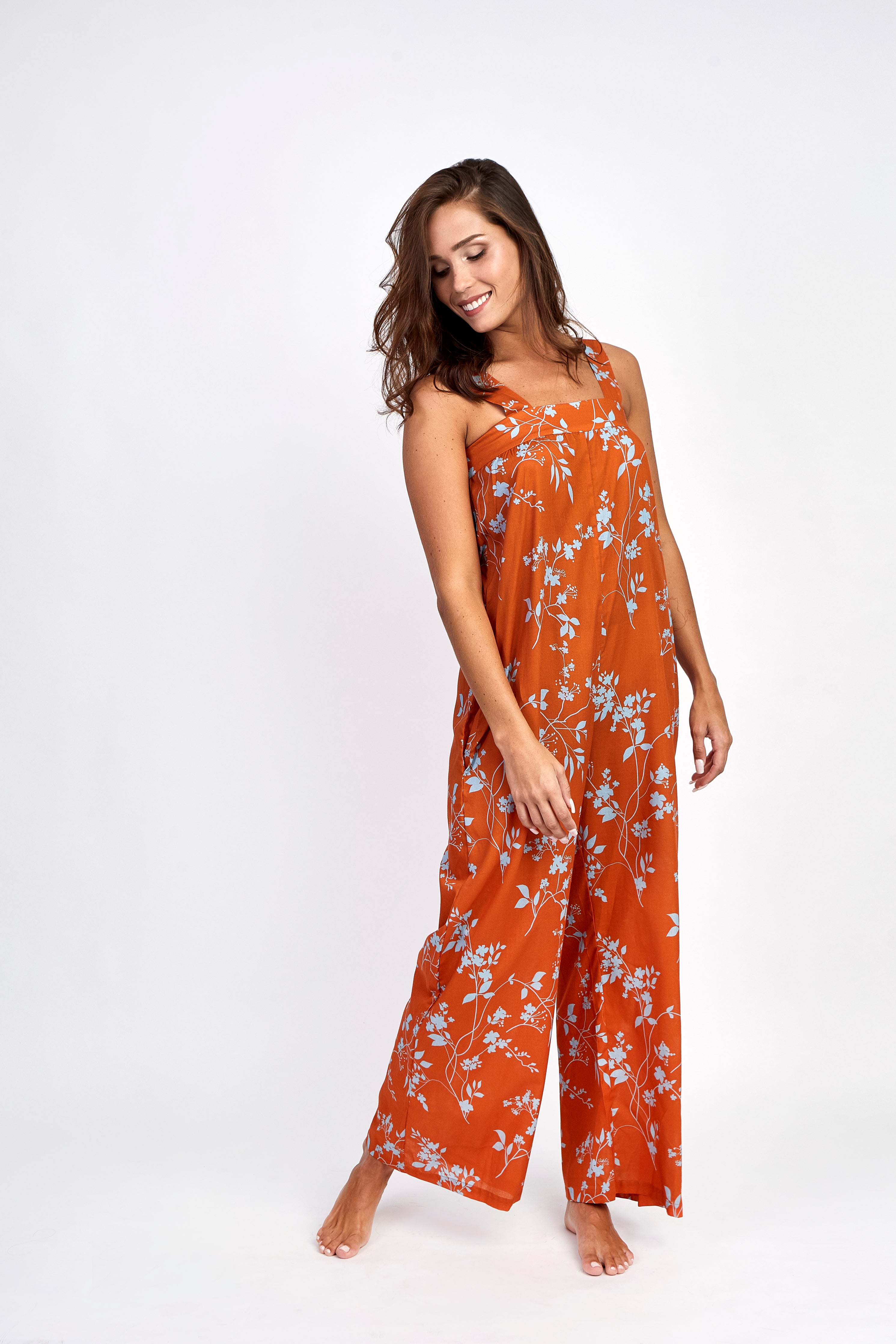 Carrie Woven Pima Jumpsuit